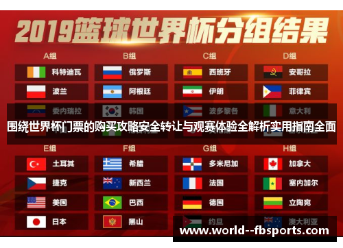 围绕世界杯门票的购买攻略安全转让与观赛体验全解析实用指南全面